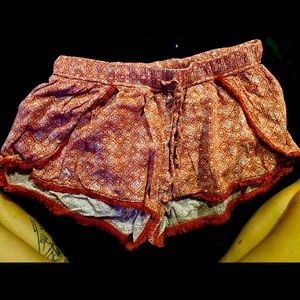 Bundle of comfy shorts size sm-Med